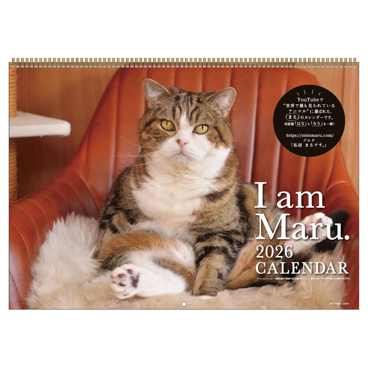 

2026 Calendar Maru-chan