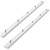 Crosscut Sled(2Pack), UHMW Miter Bar With Predrilled Holes& Screws For Table Saw, Miter Slot Runners Ideal For U Tracks