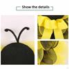 Spring Wreath Front Door Indoor Hanger 17inch Ornament Party Bee Welcome Sign Garland for Living