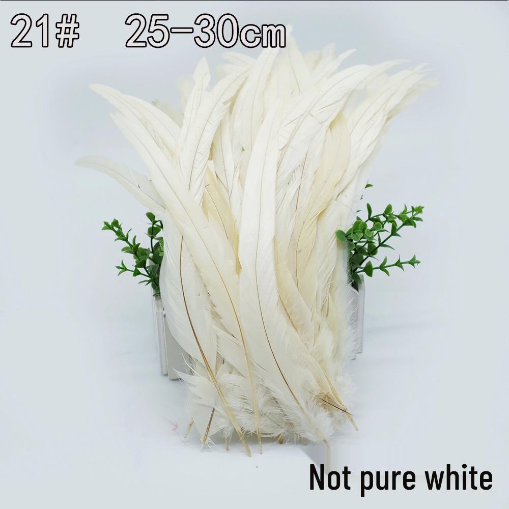 Weiße Feder Kollektion: DIY Handgemachte Bekleidungsaccessoires mit Gänse- und Truthahnfedern