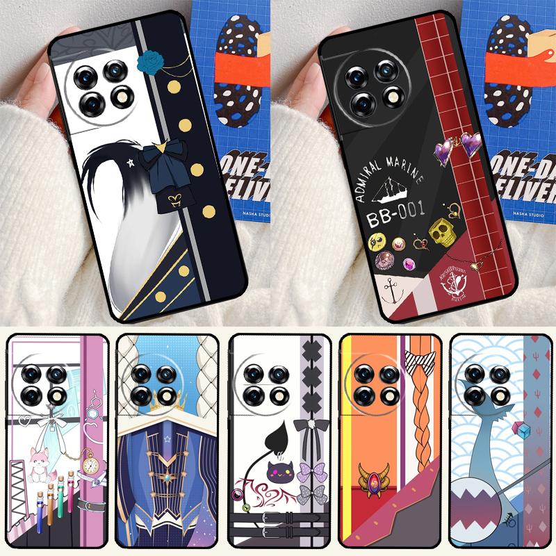 Hololive For OnePlus 13 13R 12 12R 11 9 10 Pro 8T 9RT 10T 10R N20 N30 Nord CE 2 3 4 Lite Phone Case