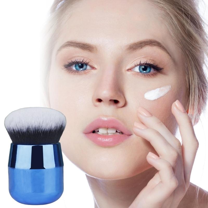 Kompaktowy pędzel kosmetyczny do podróży i codziennego użytku z syntetycznym włosiem Miękkie włókna Akcesoria do manicure i zdobienia paznokci