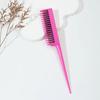 1pc fashionable mouse tail comb - heat-resistant carbon fiber comb with durable ABS handle For Hair Accessories