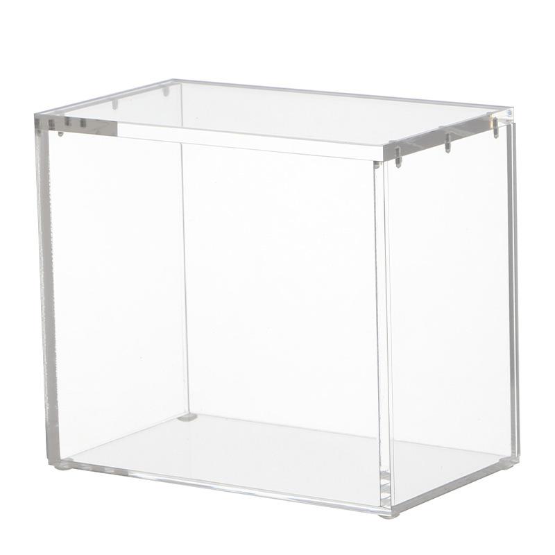 

1pc DISPLAY BOX For POKE Acrylic Dust-Proof Booster Show Case ETB Protection Poke Box Protector Transparent Plastic Acrylic Case