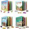 Quiet Book Magic Sticker Toy Baby Educational Montessori Early Education Children Enlightenment Cognitive Material Package