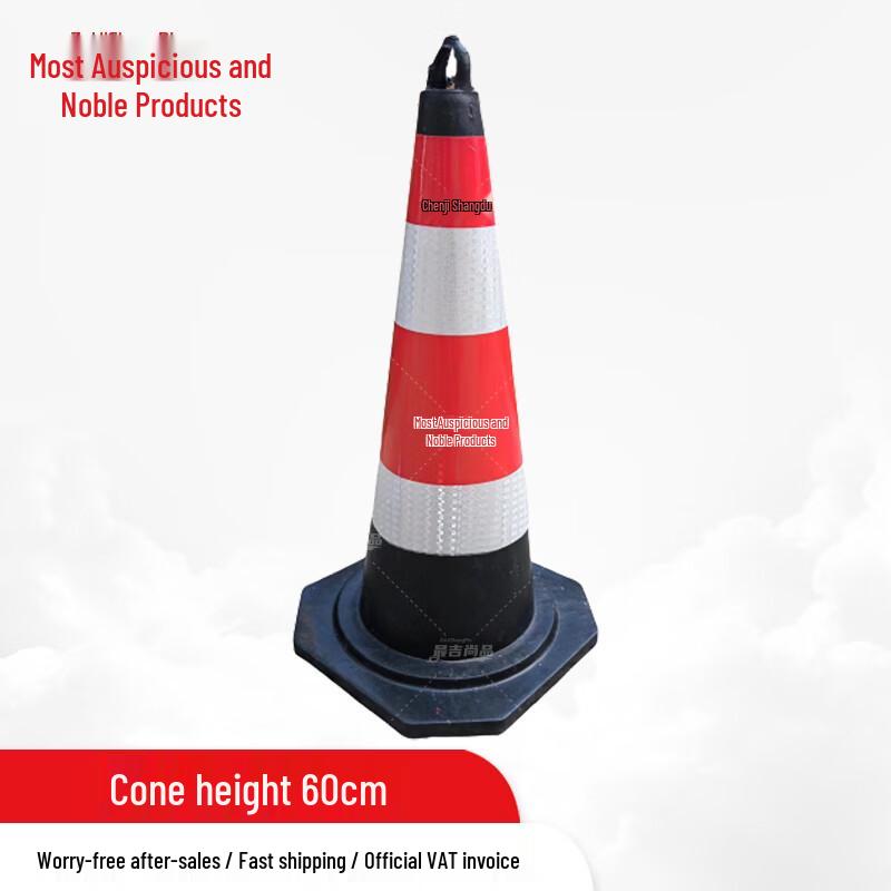 Reflective Rubber Traffic Cones & Safety Barriers