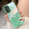 Diamond Like Floral Knot For Samsung Galaxy S10 4G S20 11E 30 S21 22 S24 Fe Pro S23 S25 Ultra 5G S9 Tempered Glass Phone Case