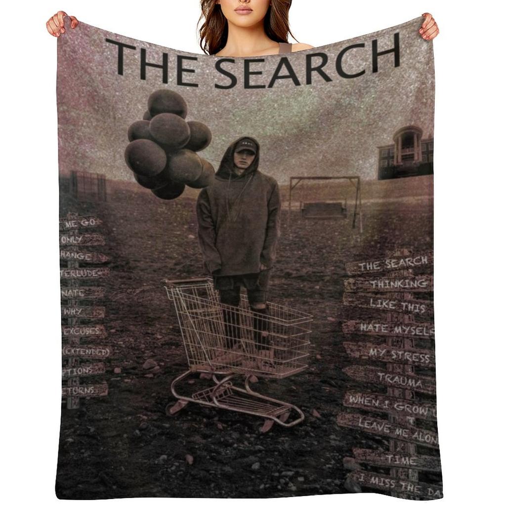 NF - The Search Throw Blanket Thermals For Travel Sofa Throw manga Beautifuls Blankets