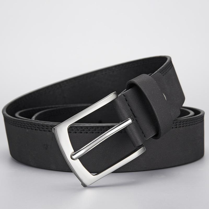 Men'S Belt Pu Pin Buckle Belt Casual Belt Men'S Belt