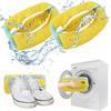 Shoe Washing Machine Bag Invisible Zipper Side Opening Shoe Laundry Bags Sneakers Reusable Shoes Cleaning Bags for All Sizes