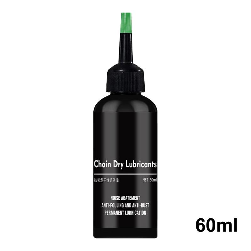 Dry Chain Lube Chain Care Lube 60ml Dustproof Dry Waxy Chain Oil Anti-Rust And Wear Flywheel Chainring Lubrication For Road