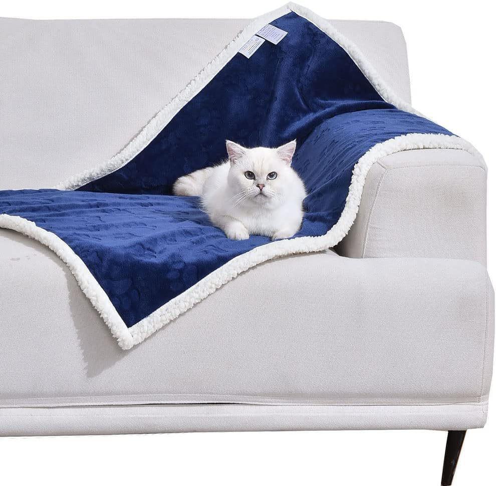 Thick Flannel Waterproof Dog Blanket & Car Seat Mat
