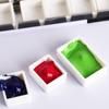 Half Pan Watercolor Tray Paint Tin Box Empty Palette Painting Storage Paint Tray