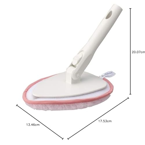Yamazaki Sangyo Handy Unit Bath Bon-kun Bathroom Cleaning Brush, Pink, 157877