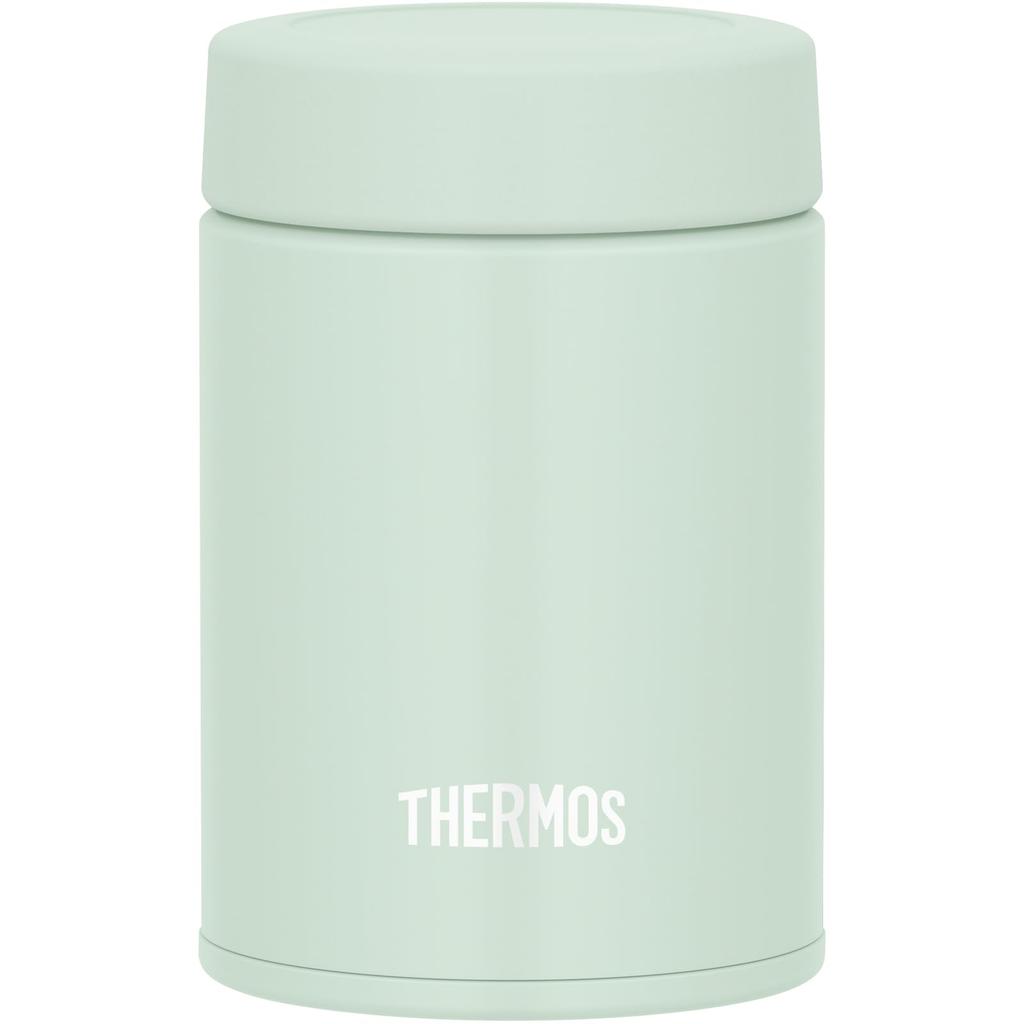 Thermos Vacuum Insulated Soup Light Dishwasher Keeps Soup Hot or with a Simple Lid Design Jar, 200ml, Green, Safe, Cold, (JEG-200 LTG)