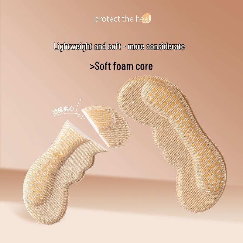 Heel Grips Anti-Slip Pads for Shoes - Reduce Size, Prevent Friction, Perfect for High Heels and Half Insoles