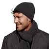 Franko Men' Wool Cap - Graphite, Striped | Cameo