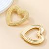 Heart Pendant Woven Twist Necklace for Women Jewelry Gift Holiday Party Wear Accessory