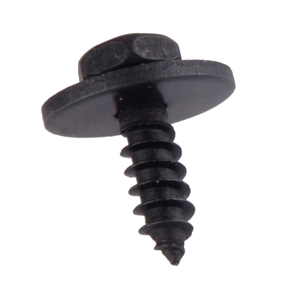 10 Set 90189-06193 90159-60498 Bumper Screw Nut Clips For Toyota