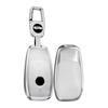 TECART Key Fob Cover for Mercedes-Benz Aluminum Alloy Key Case Protector for E-Class, S-Class,