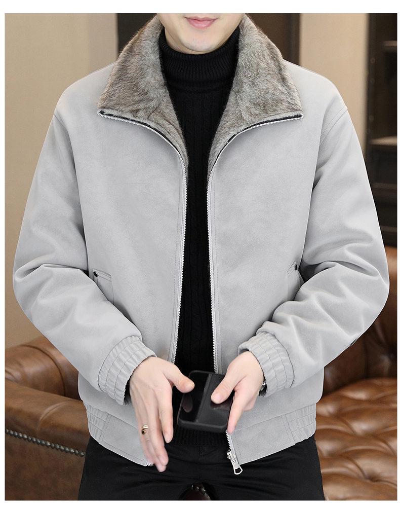 American Retro Men's Reversible Multi-Pocket Jacket - Trendy, Loose, Versatile Top