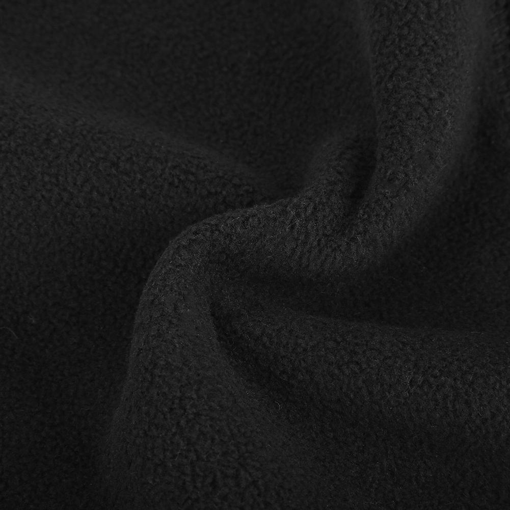 Multifunktioneller Nackenwärmer Schlauchschal Verstellbare Mütze Kappe Gesichtsschutz Maske für Draußen(Schwarz)