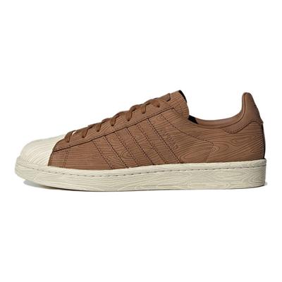 Baskets Unisexe Campus Woodgrain Marron Marron Sauvage Blanc Crème GX3950