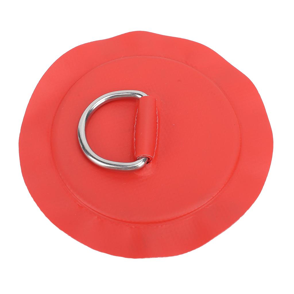 D Ring Patch Multifunctional PVC and Stainless Steel Boat Circular D Ring Pad for Inflatable Boat Kayak Dinghy