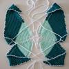 [USED] Butterfly top Butterfly crochet top Bustier Bikini