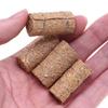 4pcs Natural Straw Bundle For Miniature Doll House Display Educational Farm Scene Props Child Safe Pretend Play Supply