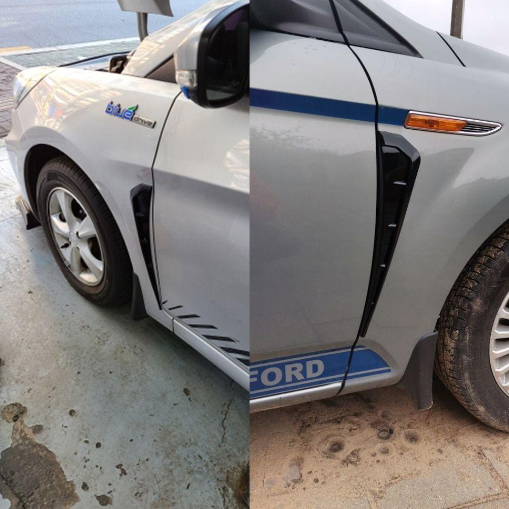 Hole Grille Sticker Car Leaf Plate Car Fender Car Side Air Flow Sticker Breather Cover Stickers