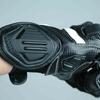 NANKAI Motorcycle Air Take Gloves, Black, Size M, SDG-7060-BK-M