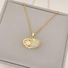 Necklace Accessory - Planet Necklace for Women. New Style Necklace. Versatile and High-end. Lockbone Chain Accessory.