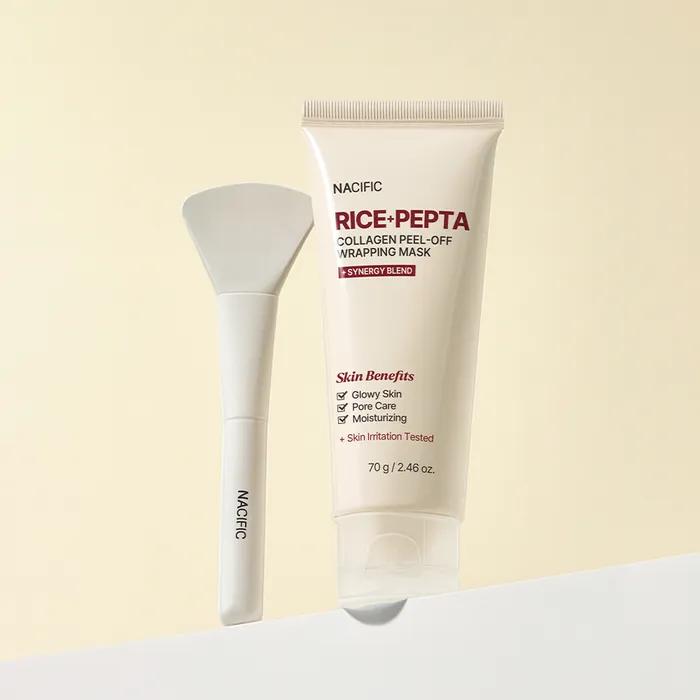 Nesipic Rice Pepta Collagen Peel-Off Wrapping Mask 70g