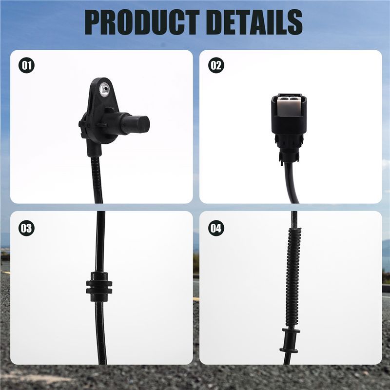 Car Front ABS Wheel Speed Sensor 4892009100 For Ssangyong Rexton Kyron