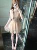 slightly drunk, pure desire to show the figure A-word short skirt irregular hem dress exquisite summer super beautiful sleeveless skirt