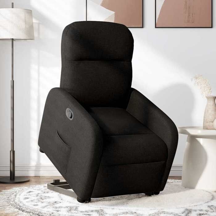 VidaXL Fauteuil inclinable noir tissu 3302974