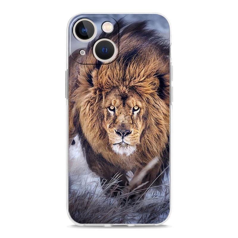 

Phone Case For iPhone 17 Cases iPhone Air 16 15 12 13 14 Pro Max 15 Plus 16Pro iPhone11 Clear Soft Cover Lion King animal iPhone 16Pro Max