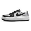 Air Jordan 1 Elevate Low SE Silver Toe Women Sneakers Metallic-Silver Black White DQ8561-001