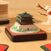 2026 Laojun Mountain 3D Paper Sculpture Tear-Off Calendar and Memo Pad Ornament, Perfect Cultural and Creative Gift for Company Annual Meetings.