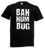 Adults Bah Humbug Christmas Ebenezer Scrooge Xmas Quote Unisex Black 100% Cotton T-shirt Mens Tees Top