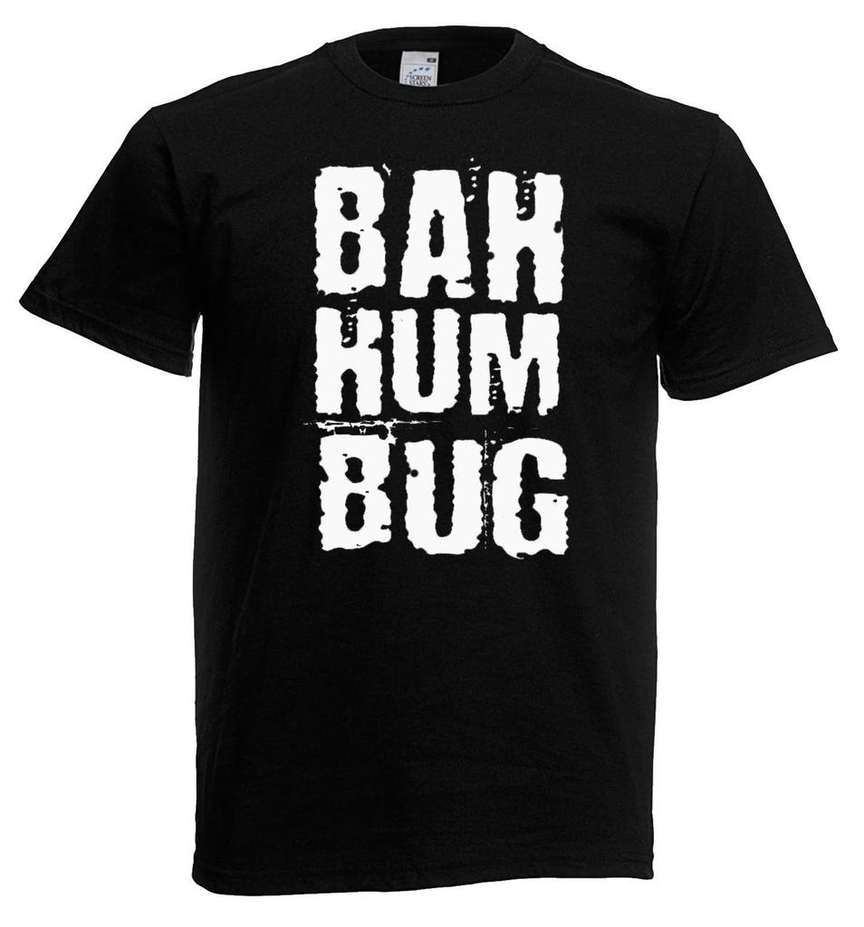 Adults Bah Humbug Christmas Ebenezer Scrooge Xmas Quote Unisex Black 100% Cotton T-shirt Mens Tees Top