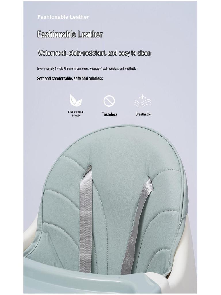 Adjustable Multifunctional Portable Baby High Chair for Feeding and Learning