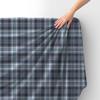 Royal Samt Stoff Polyester Zum Nähen - Motiv Kariert 18