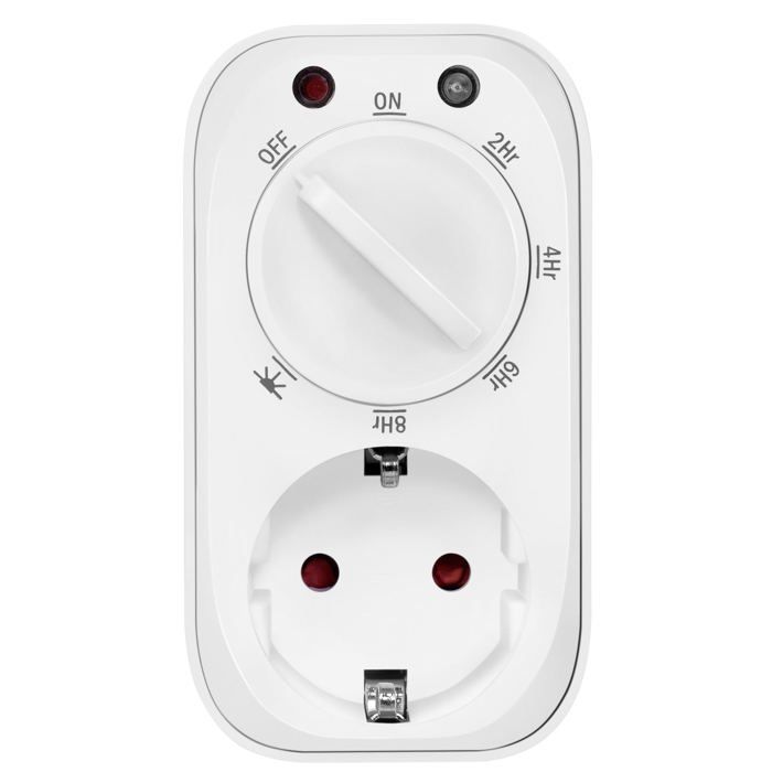 Minuterie intérieure avec capteur crépusculaire 16A