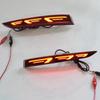 1Pair Car LED Rear Bumper Reflector Warning Brake Lamp Taillight Parking Fog Light For Solaris Accent 2017-