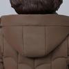 Mütterjacken Winter Damen Verdickte Jacken Daunen Baumwolle Parkas Kapuze Gesteppt Lang Taschen Mantel Mittleren Alters Weiblich Übermantel