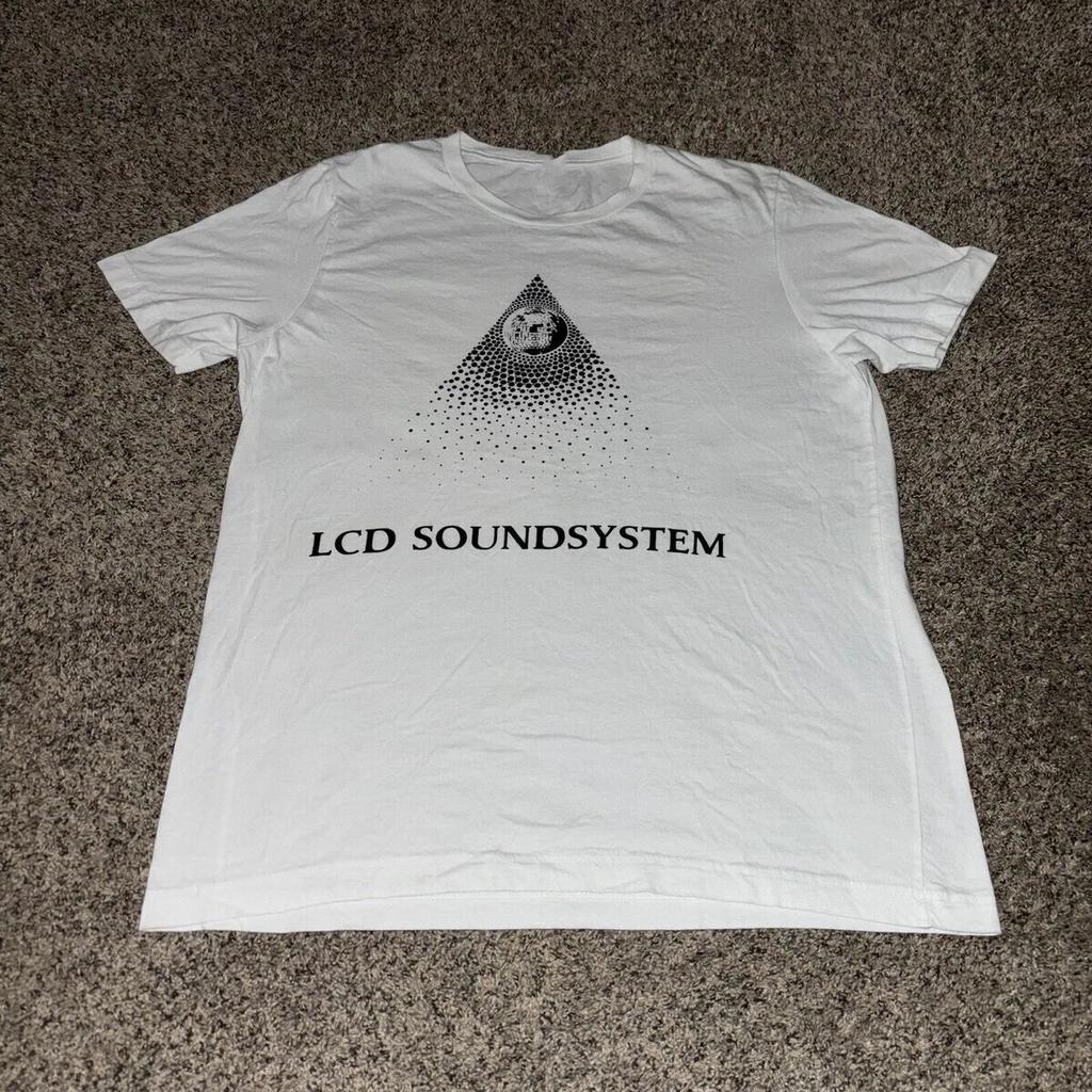 Camiseta de Algodón de Manga Corta de la Banda LCD Soundsystem Talla Completa S-4XL BL1328