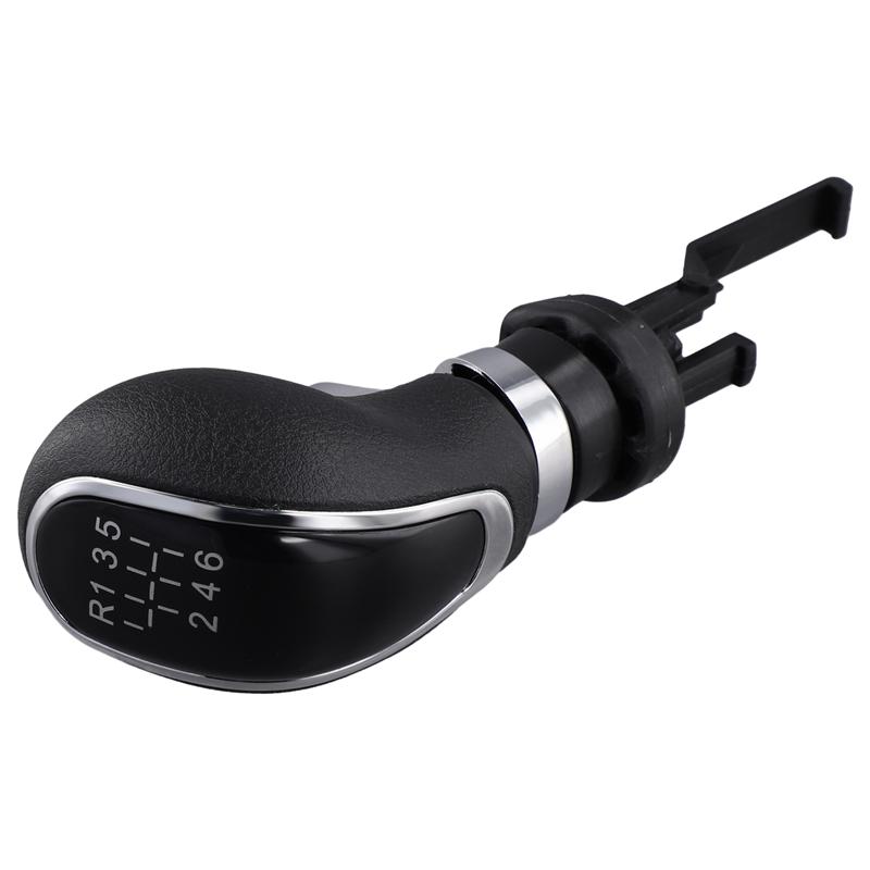 A58X-Car 6 Speed Gear Shift Knob Manual Transmission Shift Head Handball For Opel Astra Buick Excelle GT/XT 2009-2014
