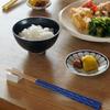 365methods Made In Natural Dishwasher Perfect for Everyday and Navy Chopsticks, 23cm, Japan, Wood, Safe, Non-Slip, Antibacterial, Use, Adults, Women,